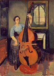 Femme à la contrebasse, 1908